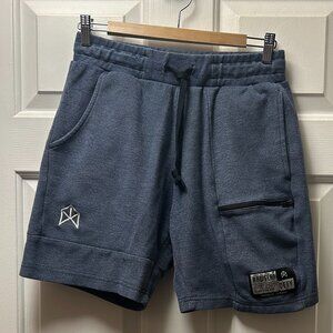 Rawgear by Bradley Martyn Men's Defy Collection"Blue Athletic Shorts, Size M